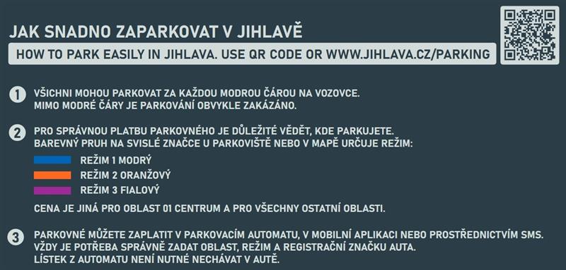Jak zaparkovat v Jihlavě