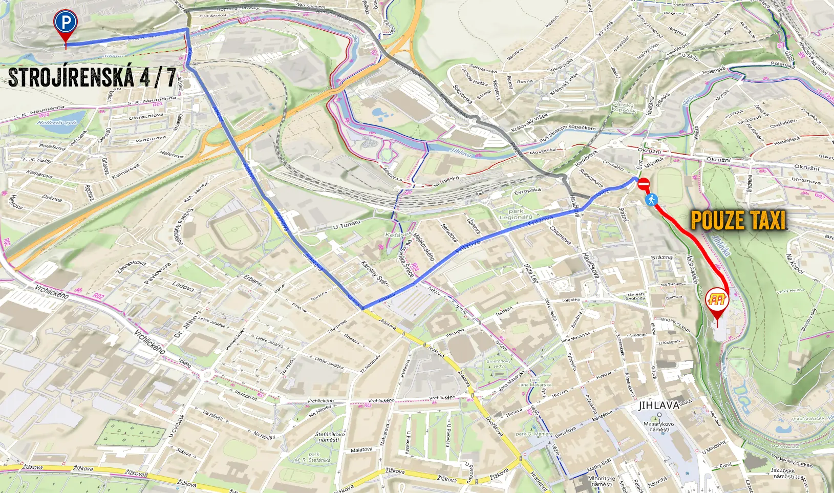 Festivalové parkoviště Magmafest 2